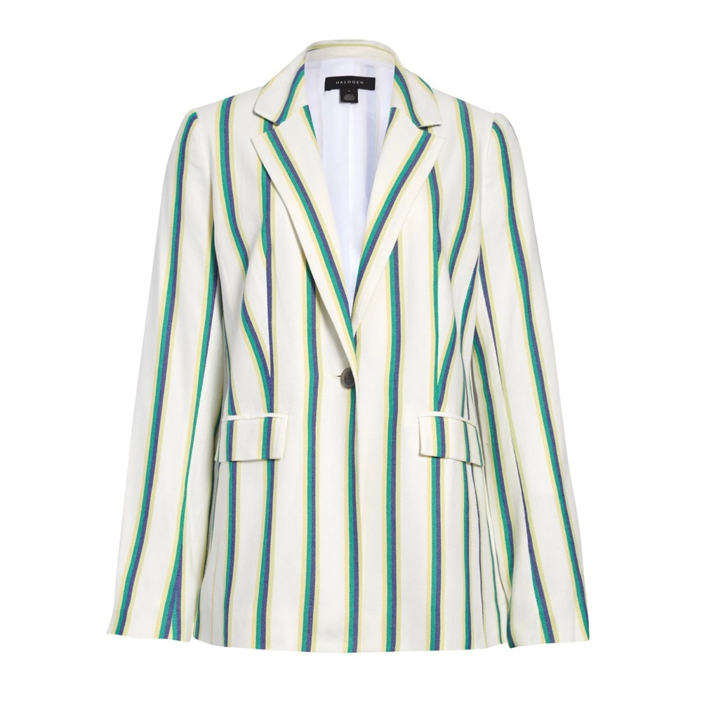 Halogen Stripe Blazer: perfect for spring summer